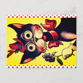 CREEPY VALENTINE POSTKARTE