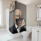 Creepy Viktorianisch Advertising Duschvorhang (Beispiel)