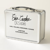 creepy villain cartoon art metall brotdose (Rückseite)