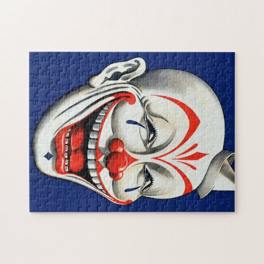 Creepy Vintag Clown 10 Puzzle (Horizontal)