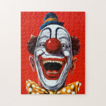 Creepy Vintag Clown 2 Puzzle