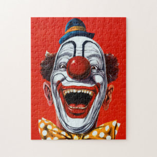Creepy Vintag Clown 2 Puzzle