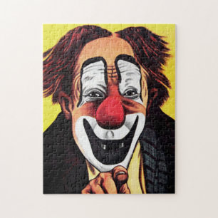 Creepy Vintag Clown 3 Puzzle