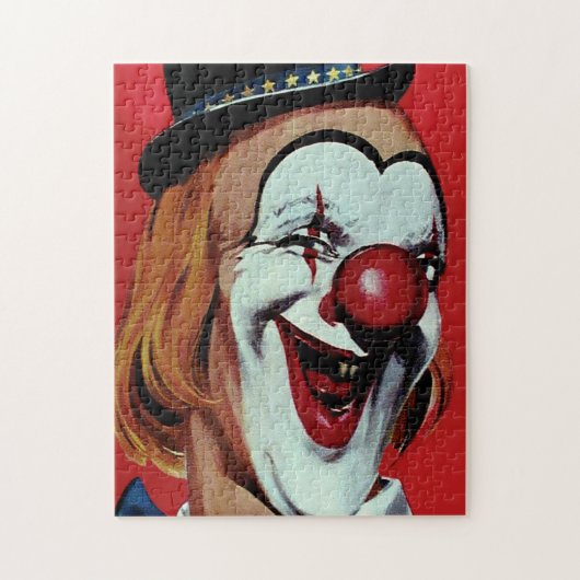 Creepy Vintag Clown 8 Puzzle (Vertikal)