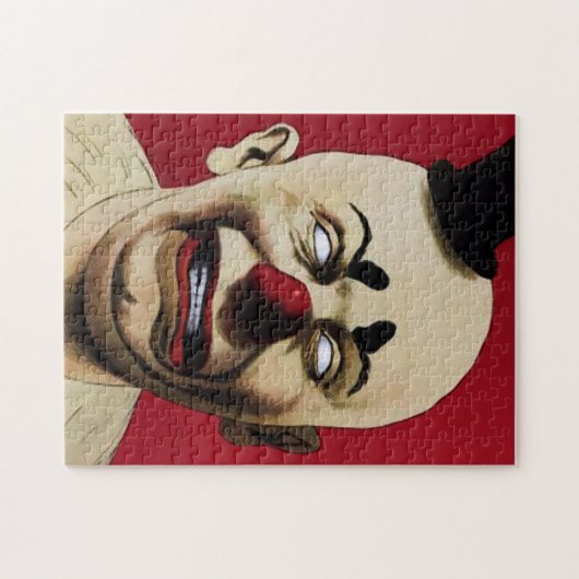 Creepy Vintag Clown 9 Puzzle (Horizontal)