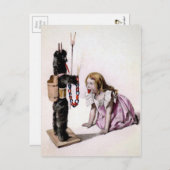 Creepy Vintag Krampus Postcard Postkarte (Vorne/Hinten)