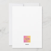 Creepy Vintag Santa Christmas Card Feiertagskarte (Rückseite)