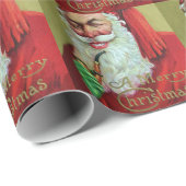 Creepy Vintage Weihnachten Geschenkpapier (Rolleneckpunkt)