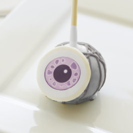 Creepy Violet Eyeball Pop