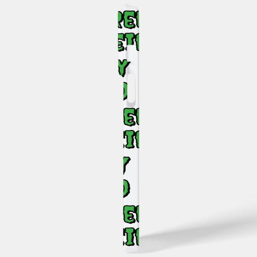 Creepy Weirdo Case-Mate iPhone Hülle (Rückseite / Links)