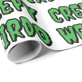 Creepy Weirdo Geschenkpapier (Rolleneckpunkt)