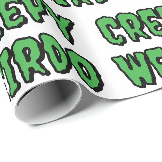 Creepy Weirdo Geschenkpapier (Rolleneckpunkt)