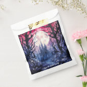 Creepy Woods Castle Full Moon Happy Halloween Geschenktütchen (Versiegelt)