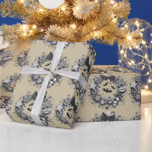 Creepy Wreath Geschenkpapier