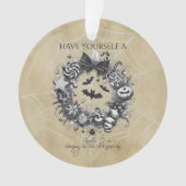 Creepy Wreath Ornament (Vorderseite)