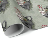 Creepy XMAS | Eine sehr gotische Tasse Geschenkpapier (Rolleneckpunkt)