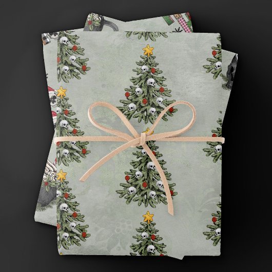 Creepy XMAS | Eine sehr gotische Tasse Geschenkpapier Set