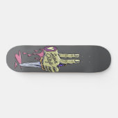 Creepy Zombie Hand Skateboard 8,0 (Horizontal)