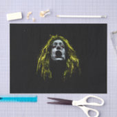 Creepy zombie woman Gesicht Seidenpapier (Handwerk)