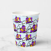 Creepy Zombies Spooky Halloween-Party Pappbecher (Rechts)