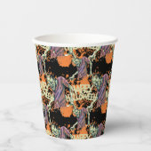 Creepy Zombies Spooky Halloween-Party Pappbecher (Vorderseite)