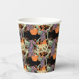Creepy Zombies Spooky Halloween-Party Pappbecher