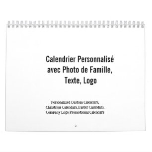Créez Votre Propre Calendrier Personnalisé Famille Kalender