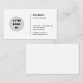 Créez Votre Propre Carte de Visite Visitenkarte (Vorne/Hinten)