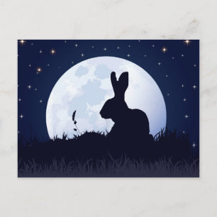 CREGGAN WHITE HARE POSTKARTE