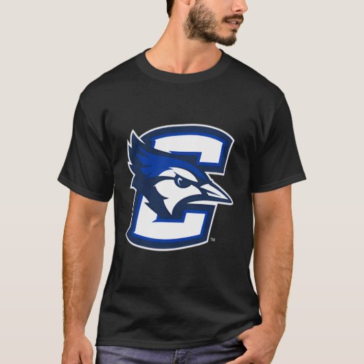 Creighton Bluejays Links Brustsymbol T-Shirt (Vorderseite)