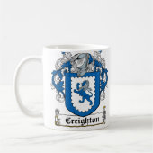 Creighton Familienwappen Kaffeetasse (Links)