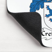 Creighton Familienwappen Mousepad (Ecke)