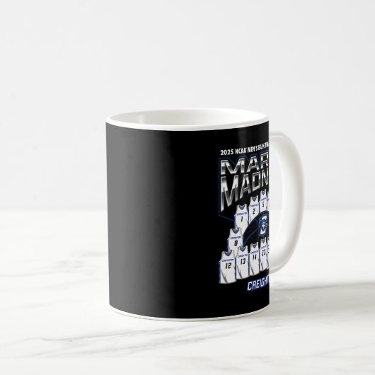 Creighton March Madness 2025 Men's Sketll Nil  Kaffeetasse (VorderseiteRechts)