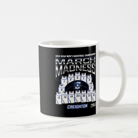 Creighton March Madness 2025 Men's Sketll Nil Kaffeetasse (Rechts)