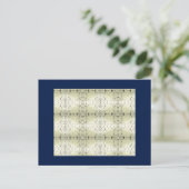 Crem de Lace Midnight Blue Postkarte (Stehend Vorderseite)