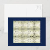 Crem de Lace Midnight Blue Postkarte (Vorne/Hinten)