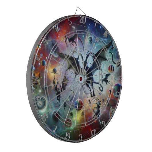 Crema Aden Claredon Dartscheibe (Vorderseite Links)