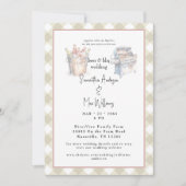 Crembeer & GRILLEN Hochzeitseinladung Einladung (Vorderseite)