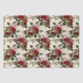 Cremdrachenfliegen und Rose Seidenpapier (Vorderseite)