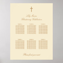 Creme 6 Tafelweihe Seekarte Plakat