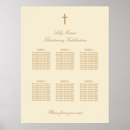 Creme 6 Tafelweihe Seekarte Plakat