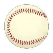 Creme Baseball (Vorderseite Links)
