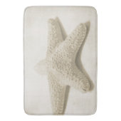 Creme Beach Starfish Badematte (Vorderseite Vertikal)