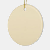 Creme Beige Hintergrund auf einem Ornament (Links)