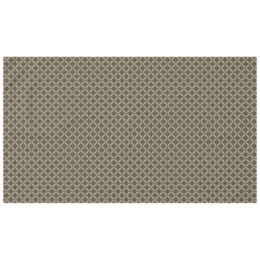Creme Beveled Diamonds Pattern Tablecloth Tischdecke (Vorderseite (Horizontal))