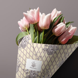 Creme-Blumenkorb-Tissue-Papier Seidenpapier
