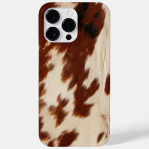Creme Brown Western Cowhide Case-Mate iPhone 14 Pro Max Hülle