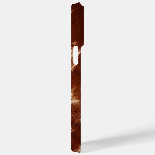 Creme Brown Western Cowhide Case-Mate iPhone Hülle (Rückseite / Rechts)