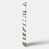 Creme Brown White Zebra Print Case-Mate iPhone Hülle (Rückseite / Rechts)