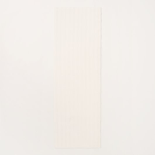 Creme-Brown Yoga Pose und Individuelle Name Yogamatte (Rückseite)